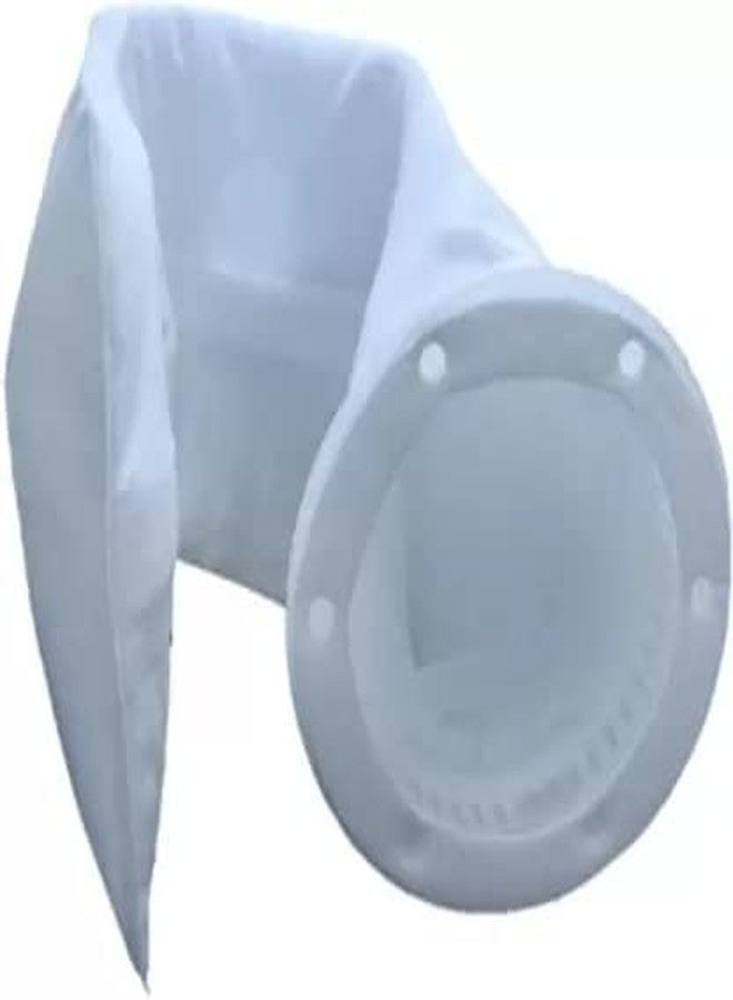 Filox Aqua 5 Micron Water Filter Bag | 4" Diameter x 20" Length | Felt Sock Mesh Net Filter for Aquarium, Fish Tank, RO Filter, Sump & Bore Water - Micron Filter Sock Bag - Image 1